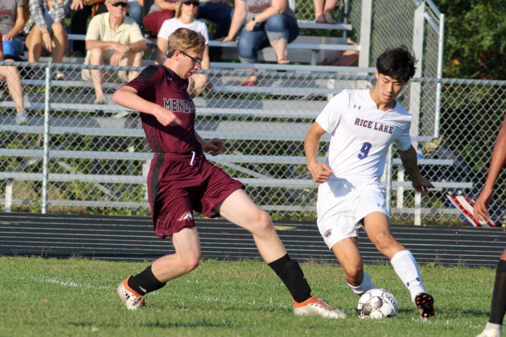 Rice Lake at Menomonie boys soccer 9-17-19